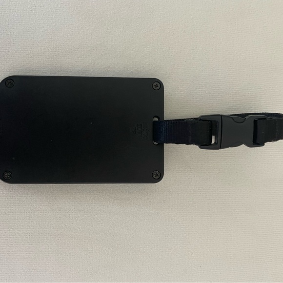 Tumi Black Travel Luggage Tag - Picture 2 of 3